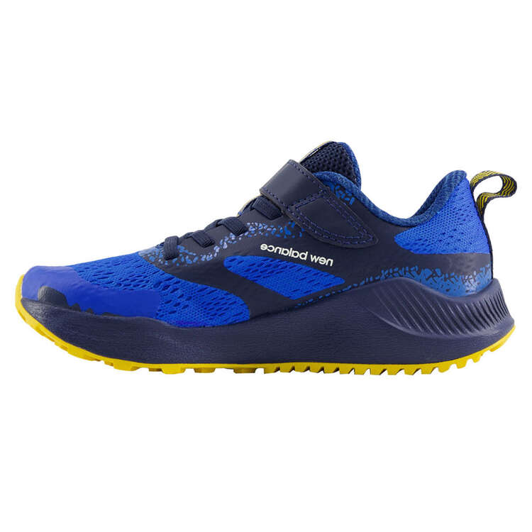 New Balance FF Nitrel V5 PS Kids Trail Running Shoes Blue US 11, Blue, rebel_hi-res