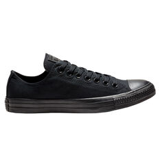 Converse Chuck Taylor All Star Low Casual Shoes Black US Mens 3 / Womens 5, Black, rebel_hi-res
