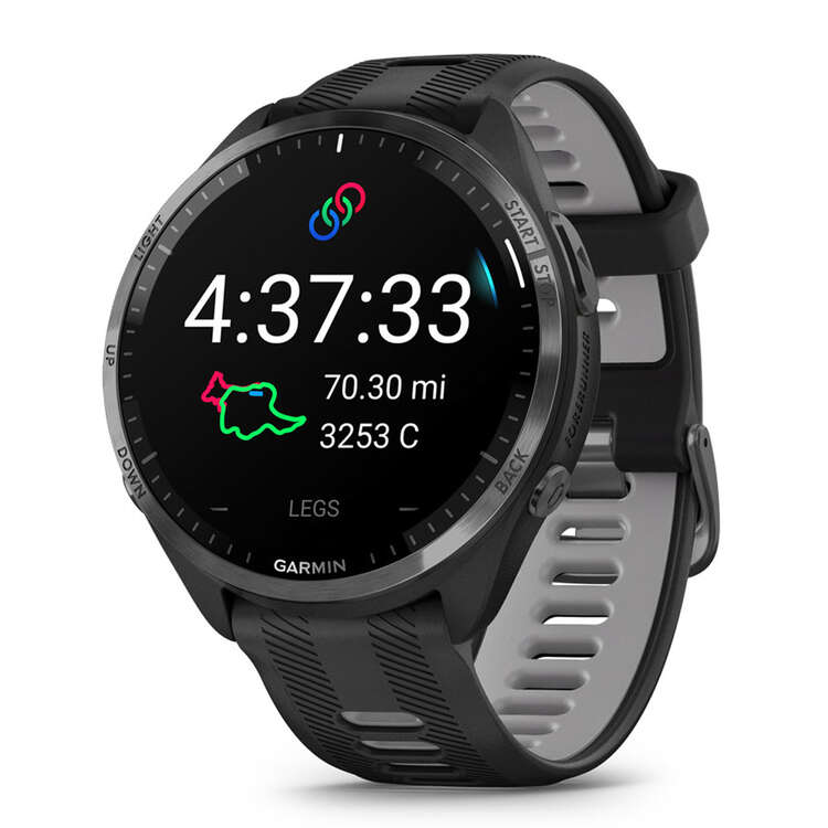 Garmin Forerunner 965 GPS running watch has a super-bright and