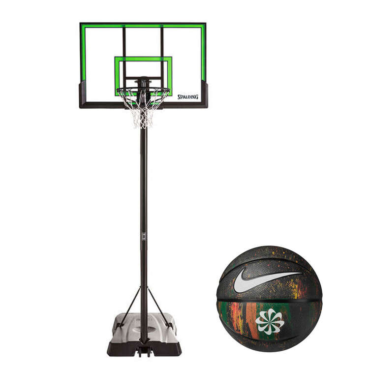 Spalding 48" Baller Hoop & Nike Ball Basketball Set, , rebel_hi-res