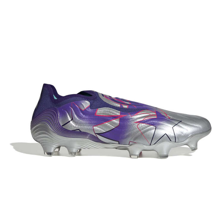 adidas Copa Sense+ Football Boots Purple/Silver US Mens 7 / Womens 6, Purple/Silver, rebel_hi-res