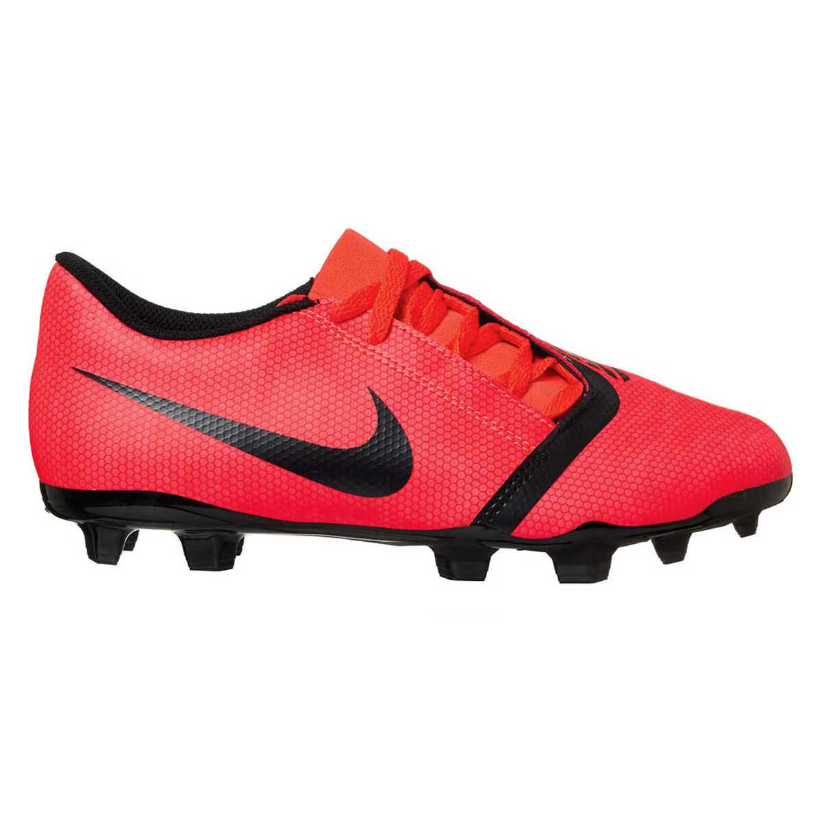 kids red football cleats