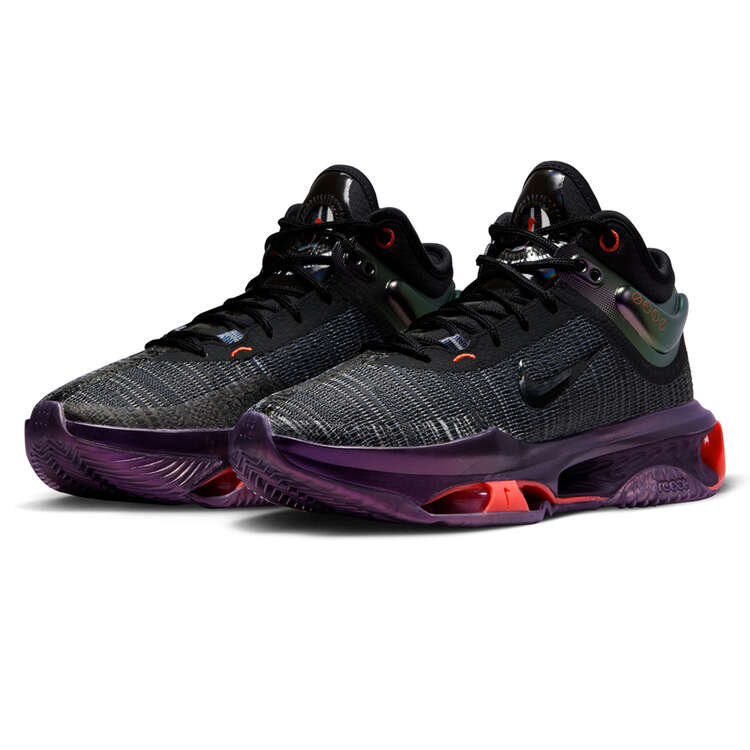 Nike Air Zoom G.T. Jump 2 Greater Than Ever Basketball Shoes, Black/Grey, rebel_hi-res