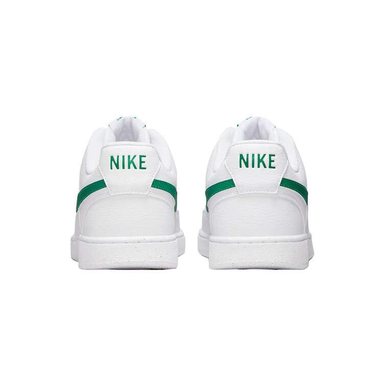 Nike Court Vision Low Next Nature Mens Casual Shoes, White/Green, rebel_hi-res