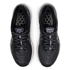 Asics GEL Kayano 28 D Womens Running Shoes, Black/White, rebel_hi-res