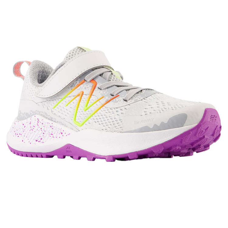 New Balance Nitrel v5 PS Kids Trail Running Shoes Grey US 11, Grey, rebel_hi-res