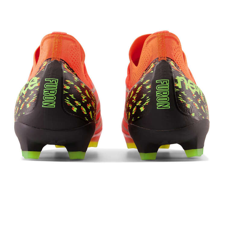 New Balance Furon V7 Pro Football Boots, Red/Green, rebel_hi-res