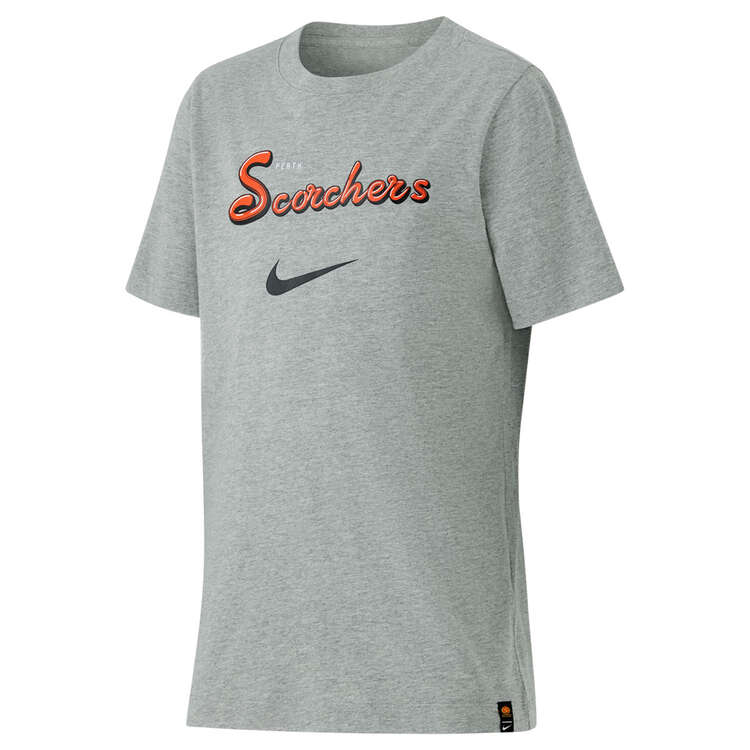 Nike Youth Perth Scorchers Graphic Tee, Grey, rebel_hi-res