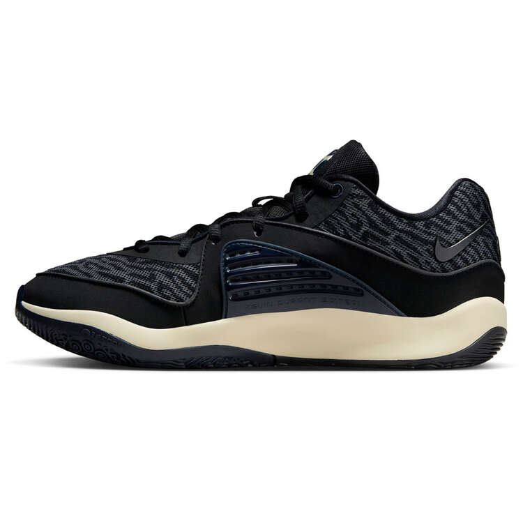Nike KD 16 Boardroom Basketball Shoes Black/Grey US Mens 7 / Womens 8.5, Black/Grey, rebel_hi-res