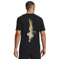 Under Armour Mens 2022 Chinese New Year Tee Black/Gold S, Black/Gold, rebel_hi-res