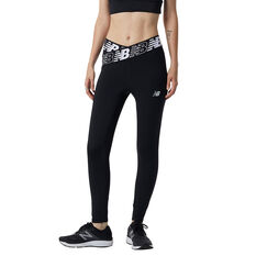 New Balance Womens Relentless Crossover High Rise 7/8 Tights, Black, rebel_hi-res