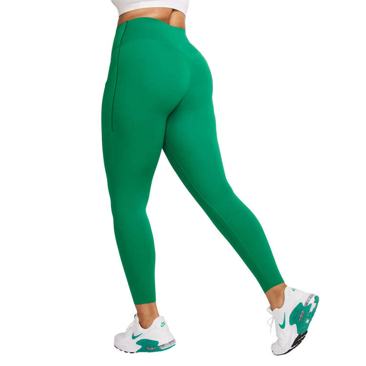 Nike Womens Universa High-Waisted 7/8 Tights, Green, rebel_hi-res