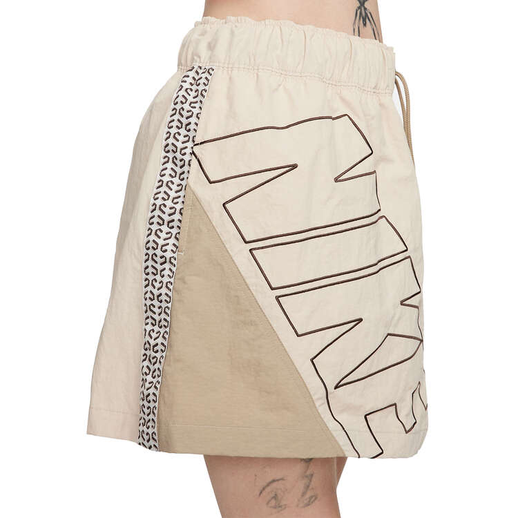 Nike Womens Sportswear Tracksuit Skirt, Beige, rebel_hi-res