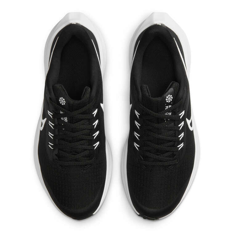 Nike Air Zoom Pegasus 39 GS Kids Running Shoes, Black/White, rebel_hi-res