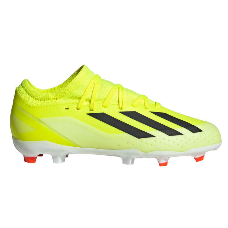 adidas X Crazyfast League Kids Football Boots, Yellow/Black, rebel_hi-res
