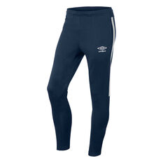 Umbro Teamwear Track Pants Navy / White XS YTH, Navy / White, rebel_hi-res