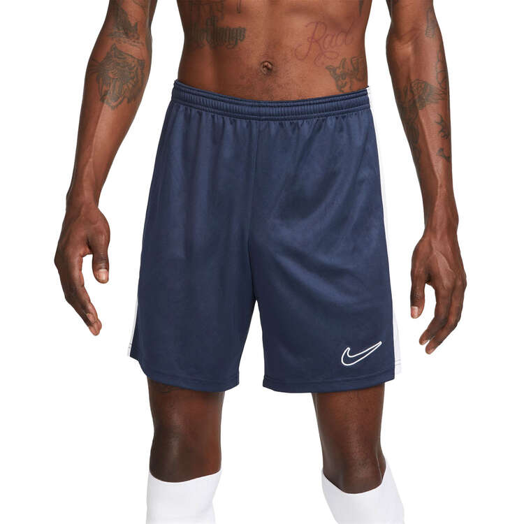 Nike Mens Dri-FIT Academy 23 Global Football Shorts Blue/White S, Blue/White, rebel_hi-res