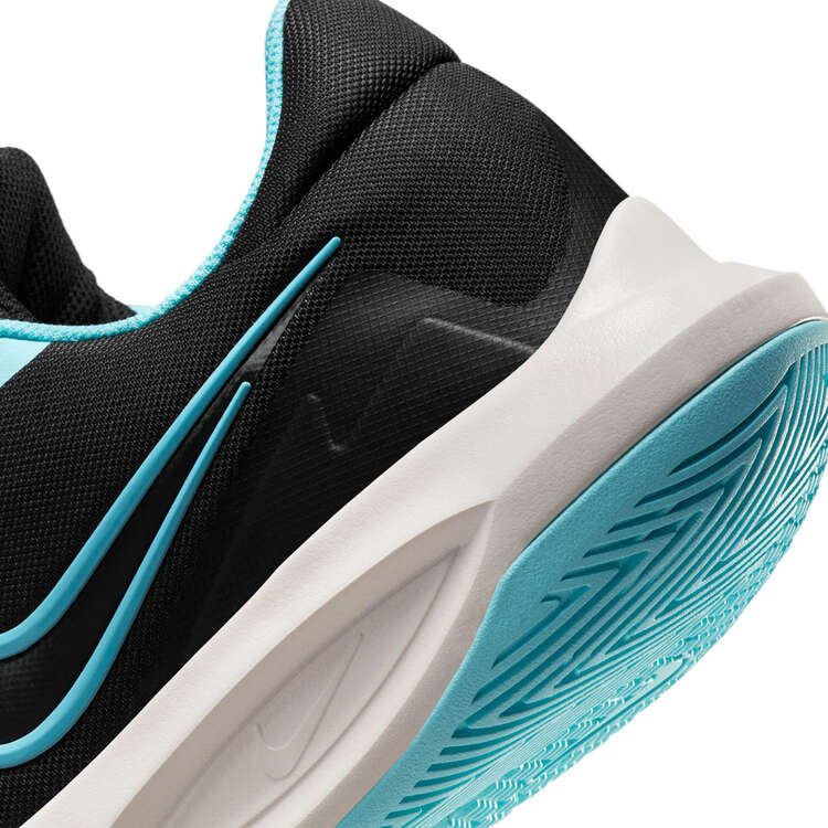 Nike Precision 6 Basketball Shoes, Cream/Blue, rebel_hi-res