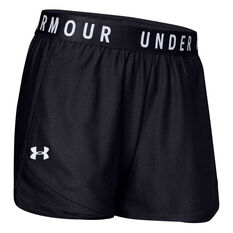 Under Armour Womens Play Up 3.0 Shorts Black XS, Black, rebel_hi-res