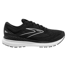 Brooks Glycerin GTS 19 Mens Running Shoes Black/White US 8, Black/White, rebel_hi-res