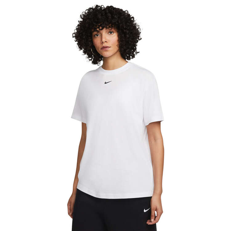 Nike Sportswear Womens Essential Tee White XL, White, rebel_hi-res
