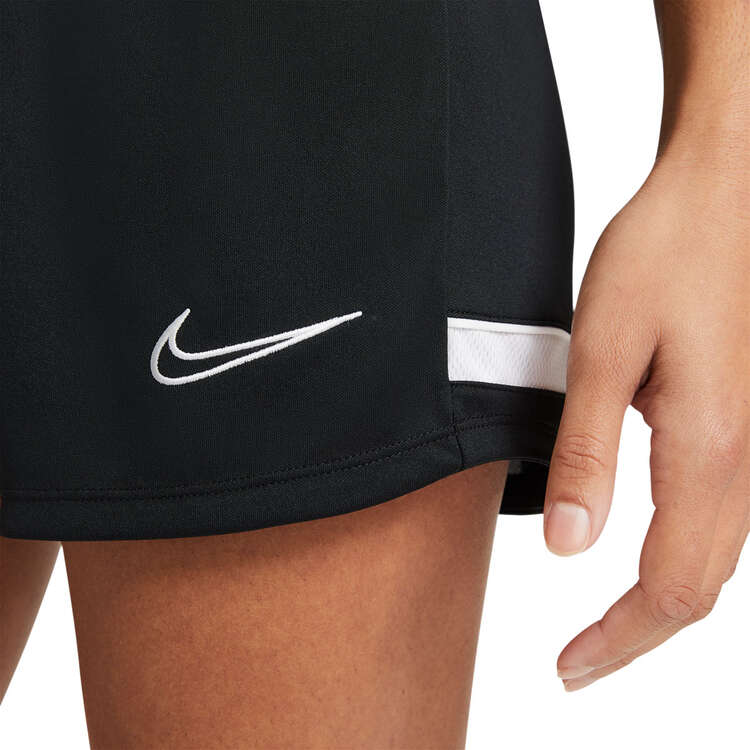 Nike Womens Dri-FIT Academy 21 Football Shorts Black XL, Black, rebel_hi-res