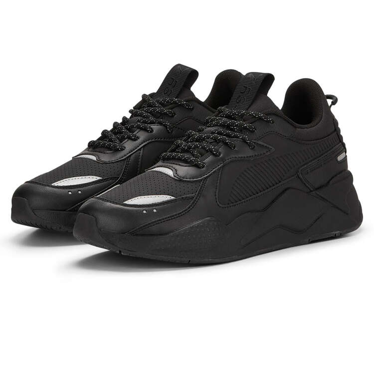 Puma RS-X Casual Shoes Black US Mens 13 / Womens 14.5, Black, rebel_hi-res