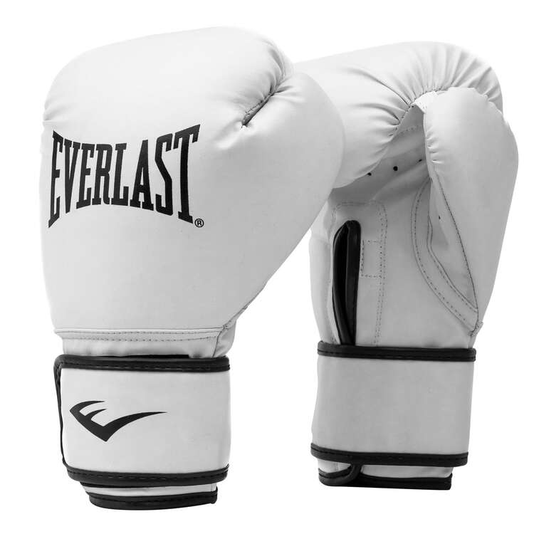 Everlast Core Training Boxing Gloves White S/M, White, rebel_hi-res