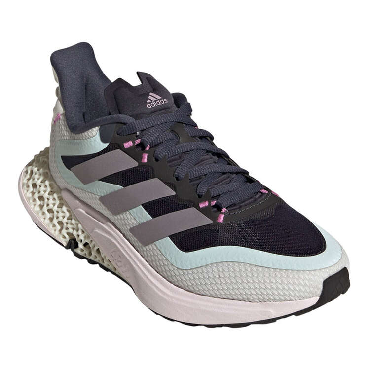 adidas 4DFWD Pulse 2 GS Kids Running Shoes, Navy/Purple, rebel_hi-res