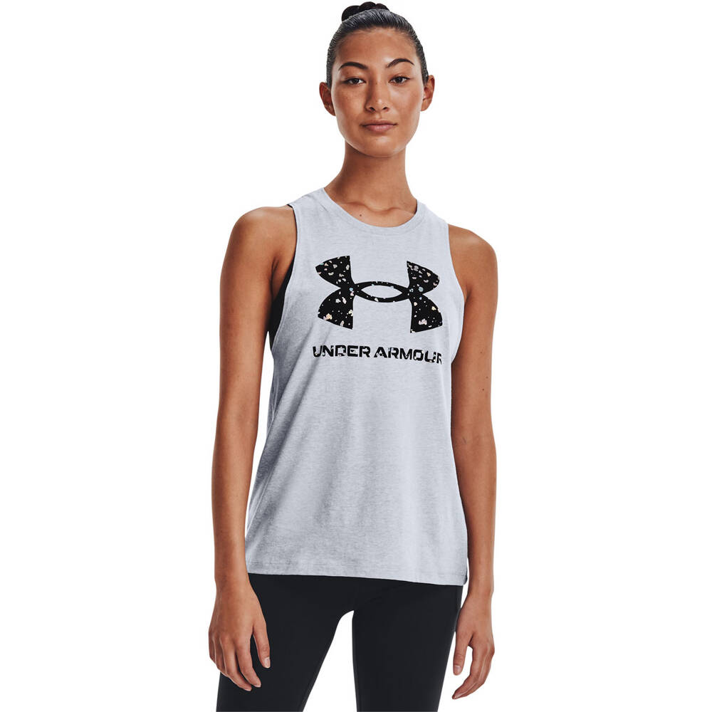 Under Armour Womens Sportstyle Graphic Muscle Tank | Rebel Sport