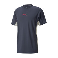 Puma Mens Re.Collection Training Tee, Navy, rebel_hi-res