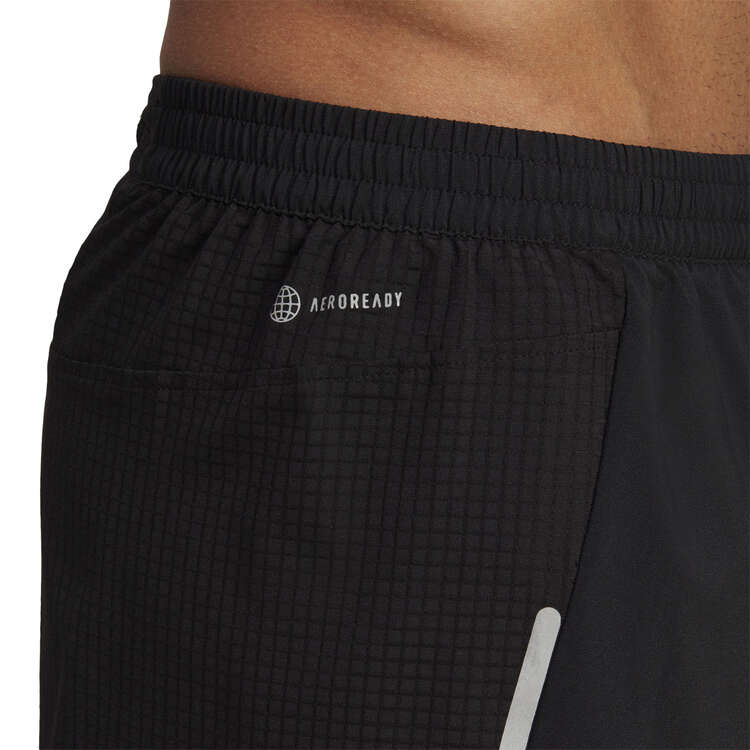 adidas Mens Designed 4 Running 2-in-1 Shorts, Black, rebel_hi-res