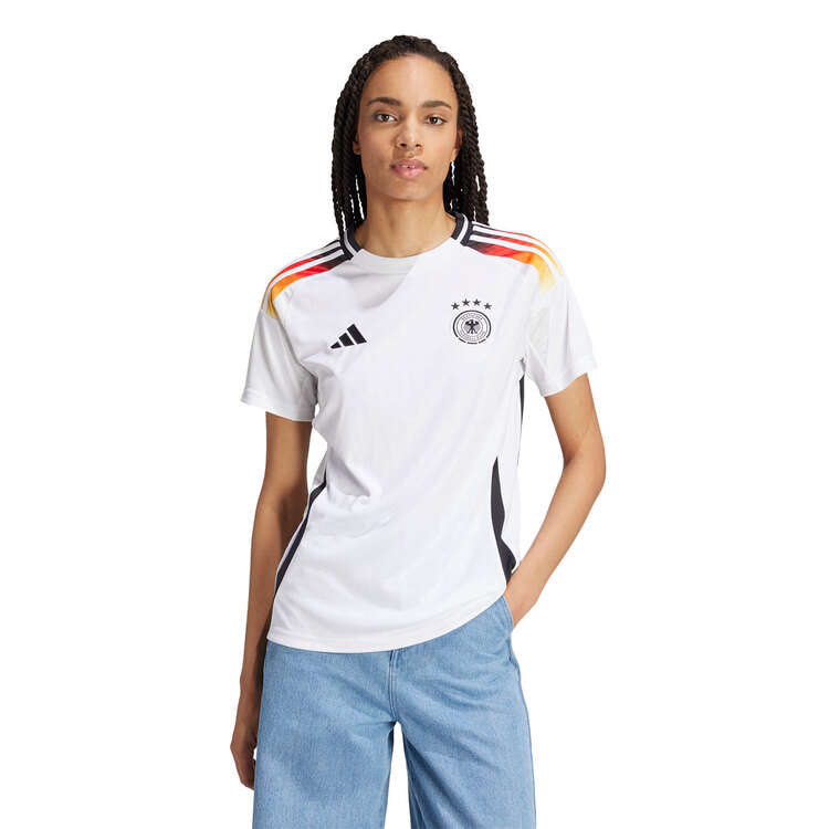 Germany 2024/25 Womens Home Jersey White S, White, rebel_hi-res