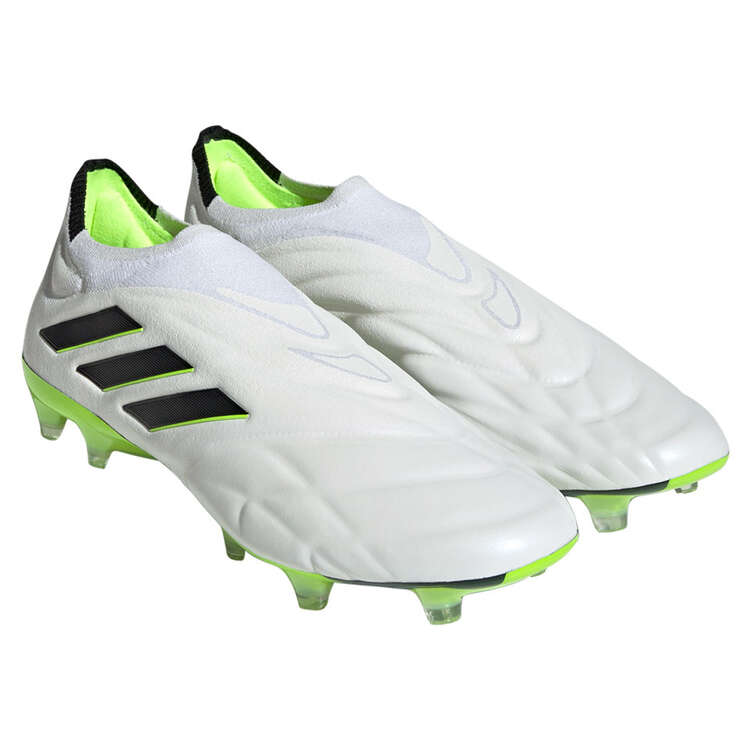 adidas Copa Pure + Football Boots, White/Black, rebel_hi-res