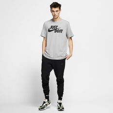 Nike Mens Sportswear Just Do It Tee, Grey, rebel_hi-res
