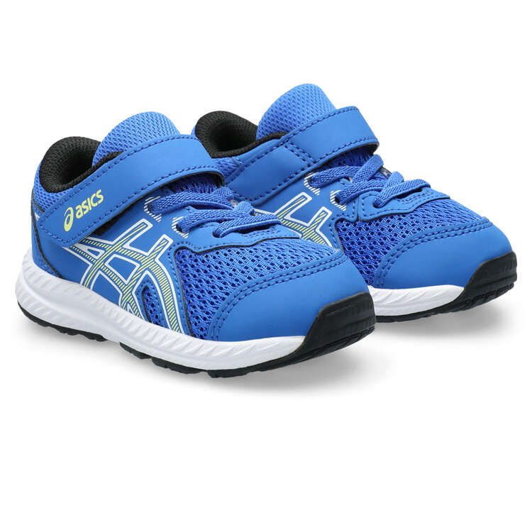 Asics Contend 8 Toddlers Shoes, Blue/Yellow, rebel_hi-res