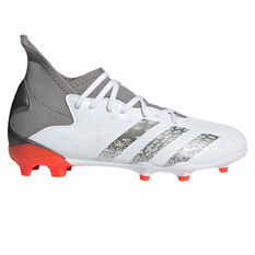 adidas Predator Freak .3 Football Boots White/Red US 11, White/Red, rebel_hi-res