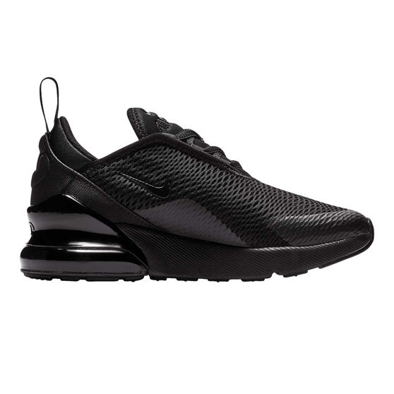 Nike Air Max 270 PS Kids Casual Shoes, Black, rebel_hi-res