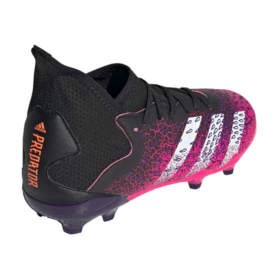 adidas Predator Freak .3 Kids Football Boots Black US 6, Black, rebel_hi-res