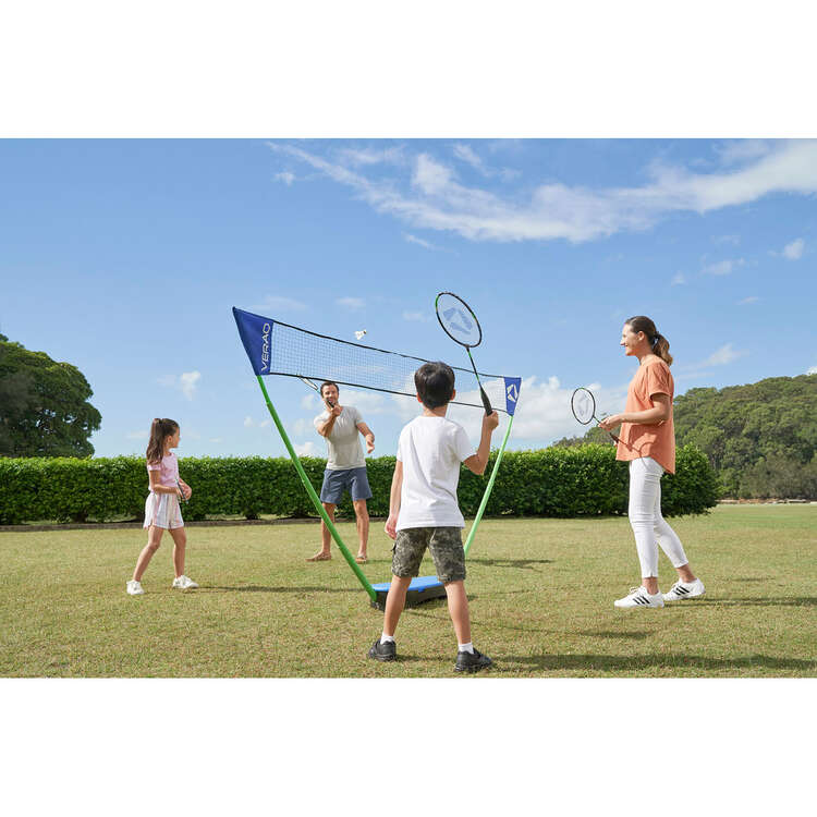 Verao Portable 4 Player Badminton Set, , rebel_hi-res