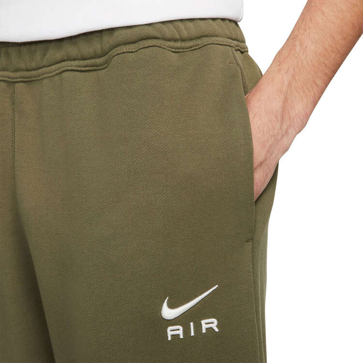 Nike Air Mens French Terry Jogger Pants, Green, rebel_hi-res
