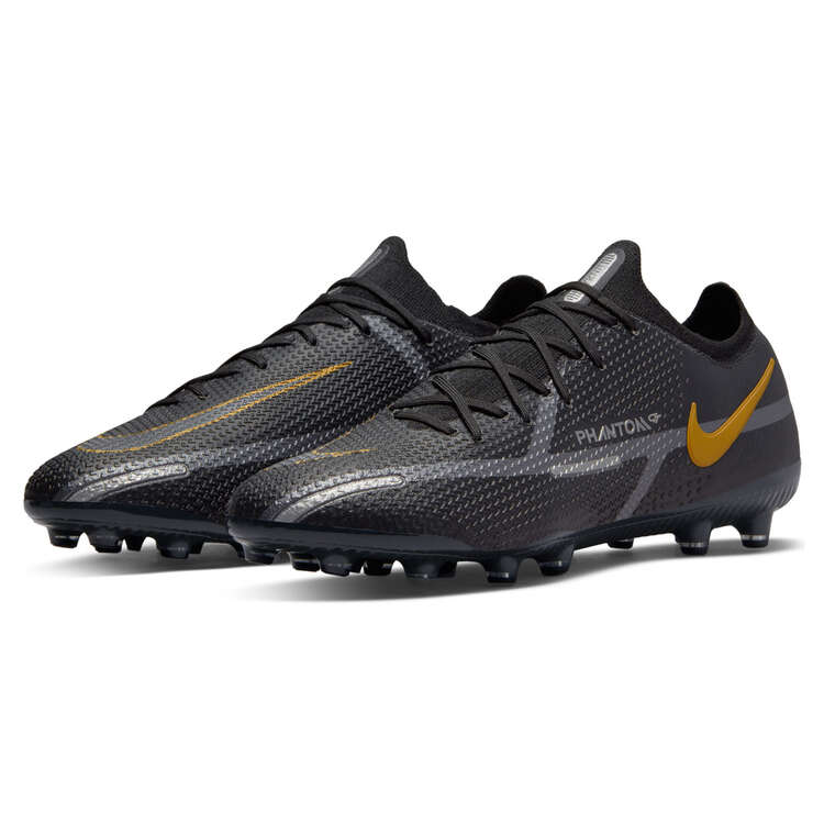 Nike Phantom GT2 Elite Football Boots Black/Gold US Mens 7.5 / Womens 9 US Mens 7.5 / Womens 9, Black/Gold, rebel_hi-res
