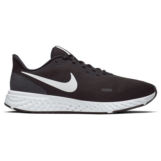 Nike Revolution 5 Mens Running Shoes Black/White US 7, Black/White, rebel_hi-res