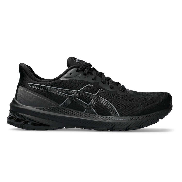 Asics GT 1000 12 Womens Running Shoes Black/Grey US 6, Black/Grey, rebel_hi-res