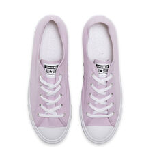 Converse Chuck Taylor Dainty Low Womens Casual Shoes, Lilac/White, rebel_hi-res