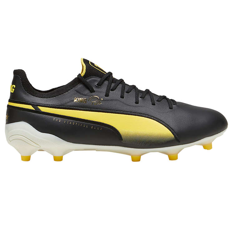 Puma King Ultimate Pele Football Boots, Black/White, rebel_hi-res