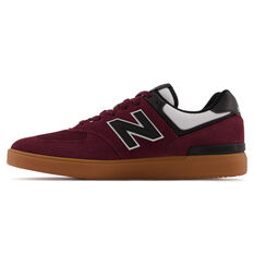 New Balance Court 574 Mens Casual Shoes, Red, rebel_hi-res