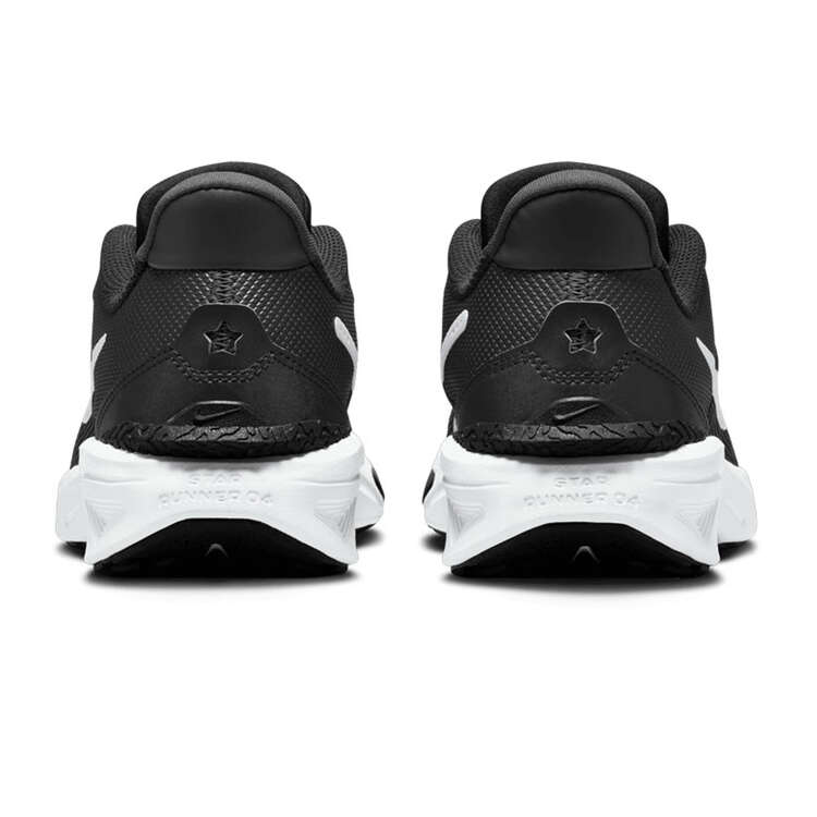 Nike Star Runner 4 Next Nature GS Kids Running Shoes, Black/White, rebel_hi-res