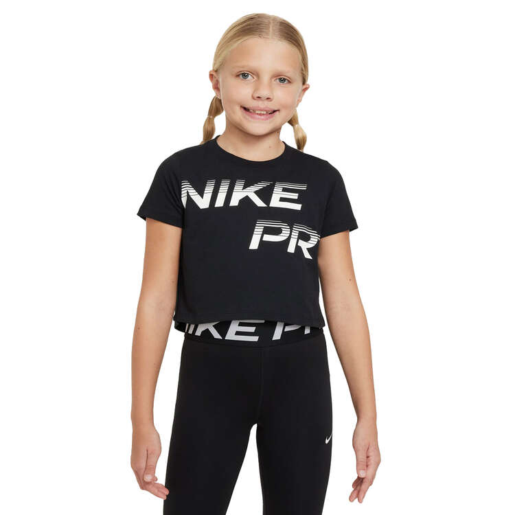 Nike Kids Dri-FIT Sport Essential+ Tee Black XS, Black, rebel_hi-res