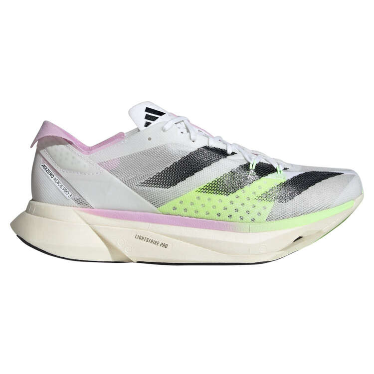 adidas Adizero Adios Pro 3 Mens Running Shoes Green/Purple US 8, Green/Purple, rebel_hi-res